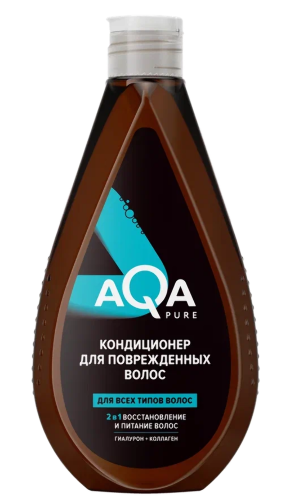 Купить Aqa pure кондиционер для поврежденных волос 400 мл цена