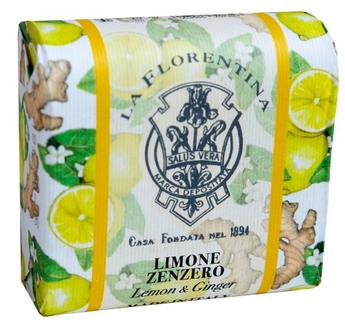 Купить La florentina мыло туалетное твердое лимон и имбирь 106 гр цена