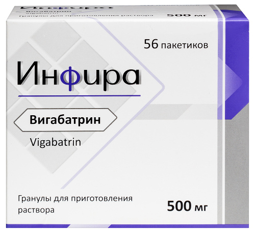 Купить Инфира 500 мг 56 шт. пакет гранулы для приготовления раствора цена