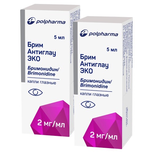 Купить Брим антиглау эко 0,002/мл 1 шт. флакон капли глазные 5 мл цена