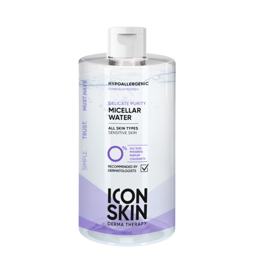 Купить Icon skin мицеллярная вода очищающая delicate purity 450 мл цена