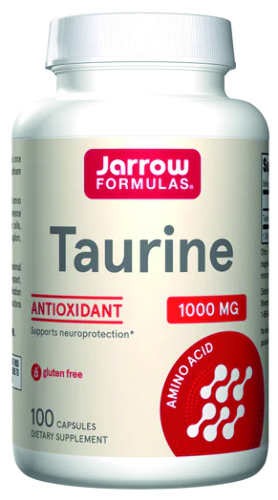 Jarrow formulas таурин 1000 мг 100 шт. капсулы массой 1193 мг