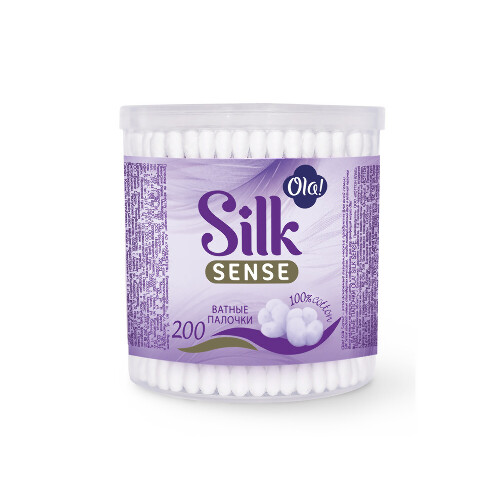 Купить Ola silk sense ватные палочки 200 шт./пласт/ цена