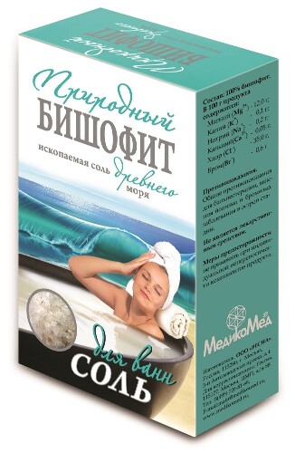 Купить Бишофит природный соль для ванн 180 гр в Екатеринбурге Бишофит природный соль для ванн 180 гр