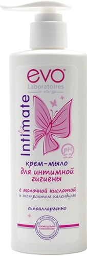 Intimate крем-мыло для интимной гигиены 200 мл