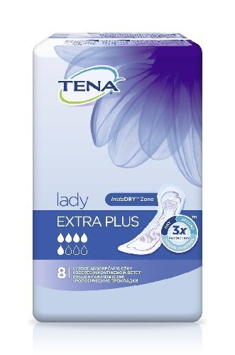 Купить TENA LADY EXTRA PLUS УРОЛОГИЧЕСКИЕ ПРОКЛАДКИ N8 в Перми TENA LADY EXTRA PLUS УРОЛОГИЧЕСКИЕ ПРОКЛАДКИ N8