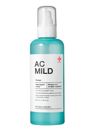 Holika holika ac mild тонер для лица 200 мл