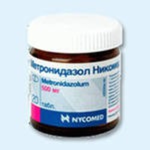 Метронидазол никомед 500 мг 20 шт. таблетки, покрытые пленочной оболочкой