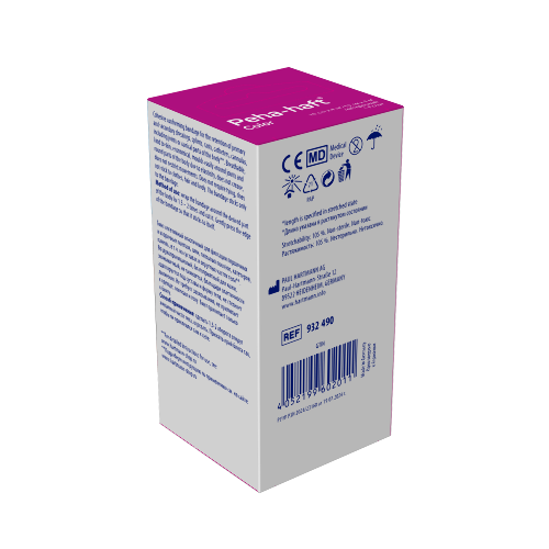 Бинт peha-haft color 10 смх4 м/красный когезивный эластичный фиксирующий