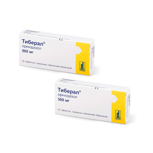 Набор из 2х упаковок ТИБЕРАЛ 0,5 N 10 ТАБЛ П/ПЛЕН/ОБОЛОЧ по спец.цене
