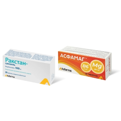 Набор Ракстан №30+Асфамаг 60 таб по спец.цене