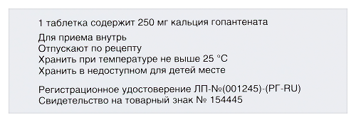 Пантогам 250 мг 50 шт. таблетки