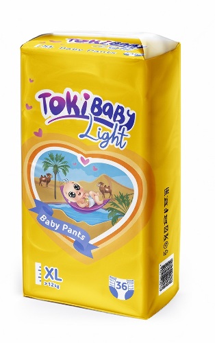 Подгузники - трусики детские TokiBaby XXL от 15 кг 32 шт