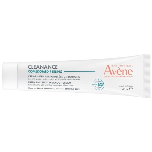 Avene cleanance comedomed peeling крем для ухода за проблемной кожей склонной к акне интенсивный 40 мл