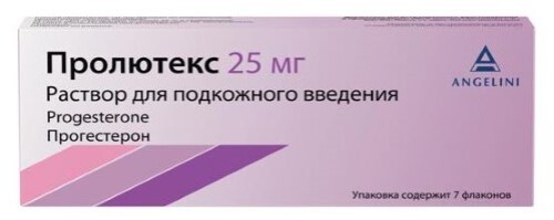 Пролютекс 25 мг раствор для подкожного введения 1,112 мл флакон 7 шт.