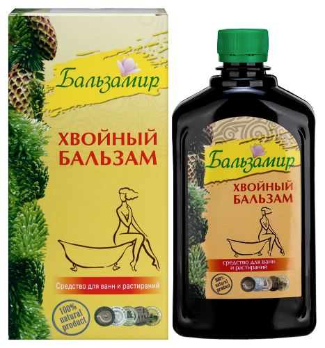Бальзамир бальзам хвойный для принятия ванн 500 мл
