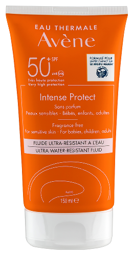 Купить Avene intence protect ультра флюид солнцезащитный водостойкий spf50+ 150 мл цена