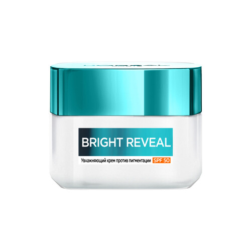 Loreal paris bright reveal крем для лица против пигментации spf50 50 мл