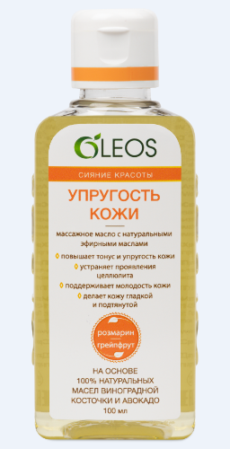 Oleos масло массажное упругость кожи 100 мл