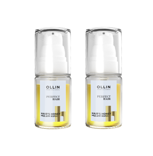 Набор Ollin perfect hair мед для волос 30 мл х2