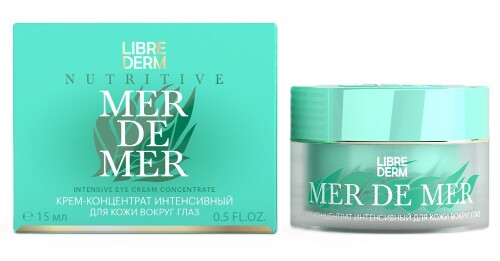 Librederm mer de mer крем-концентрат интенсивный для кожи вокруг глаз 15 мл
