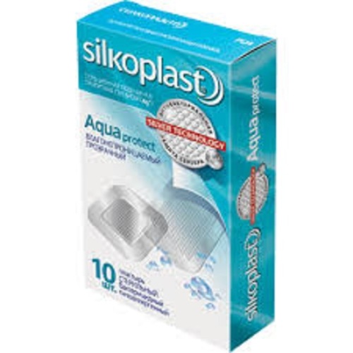 Купить Silkoplast пластырь aquaprotect 10 шт./защита серебра цена