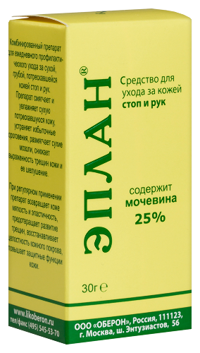 Эплан 25% мочевины средство для ухода за кожей стоп и рук 30 гр