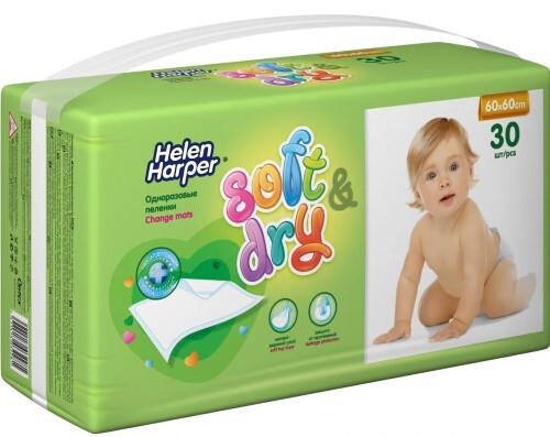 SOFT&DRY ПЕЛЕНКИ ВПИТЫВАЮЩИЕ ДЕТСКИЕ