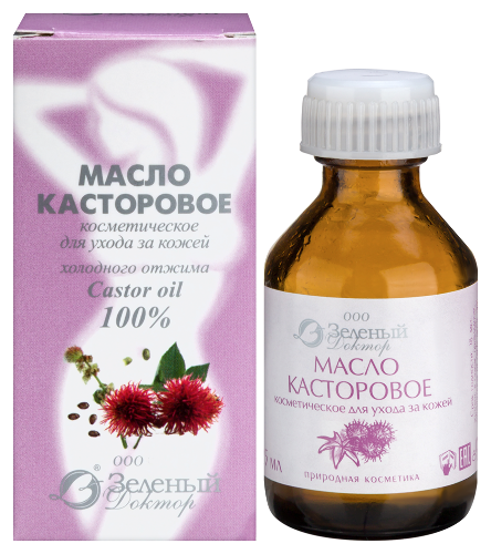 Зеленый доктор масло касторовое косметическое 25 мл