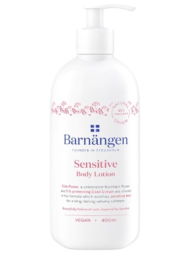 Купить Barnangen sensitive лосьон для тела для чувствительной кожи с экстрактом цветов бузины 400 мл цена