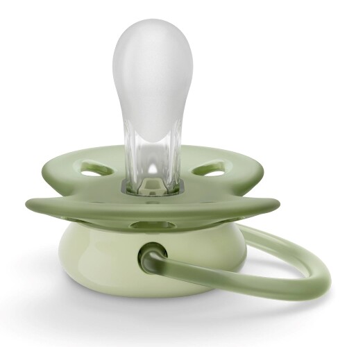 Avent соска-пустышка силиконовая ultra soft 0-6 мес 1 шт. scf092/02