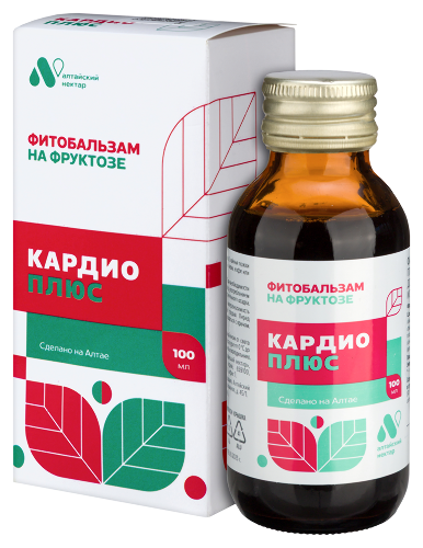 ФИТОБАЛЬЗАМ НА ФРУКТОЗЕ КАРДИО ПЛЮС