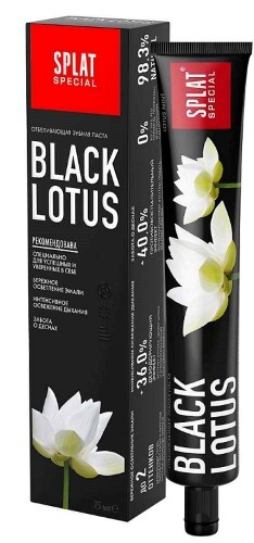 Special зубная паста black lotus 75 мл