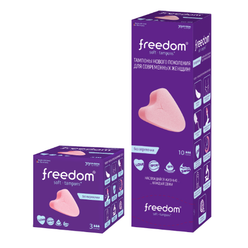 Набор FREEDOM тампоны normal №10 и normal №3