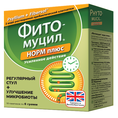 ФИТОМУЦИЛ НОРМ ПЛЮС
