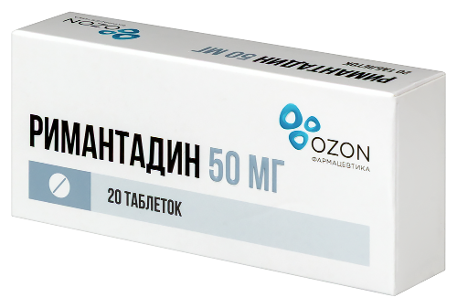 РИМАНТАДИН 0,05 N20 ТАБЛ /ОЗОН/