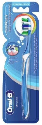 Купить Oral-b зубная щетка complex пятисторонняя чистка средней жесткости цена