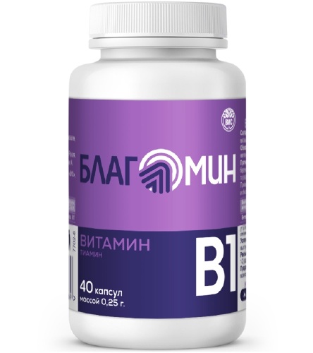 БЛАГОМИН ВИТАМИН В1 (ТИАМИН)