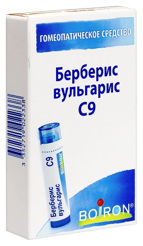 БЕРБЕРИС ВУЛЬГАРИС С9 ГОМЕОПАТ МОНОКОМП ПРЕПАРАТ РАСТИТ ПРОИСХОЖД