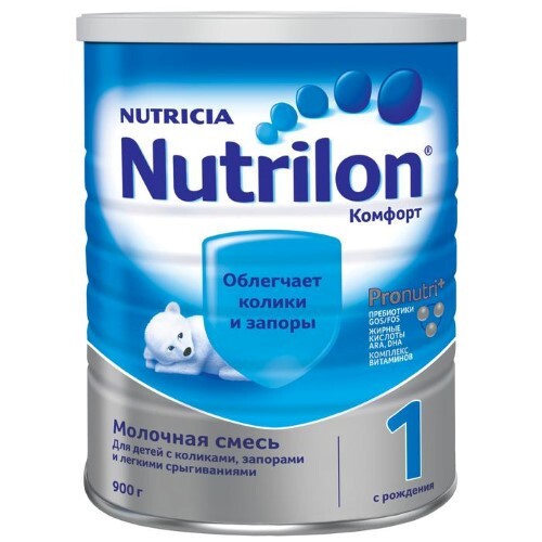 Nutrilon-1 комфорт сухая смесь детская 900 гр