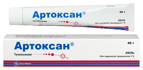 Артоксан 1% гель для наружного применения 45 гр