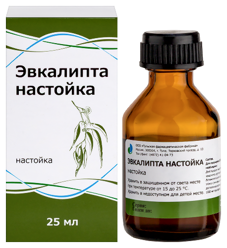 Эвкалипта настойка флакон настойка 25 мл