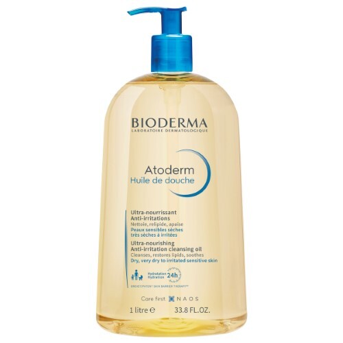 Купить Bioderma Atoderm масло для душа ультрапитательное восстанавливающее  для сухой чувствительной и атопичной кожи 1000 мл цена
