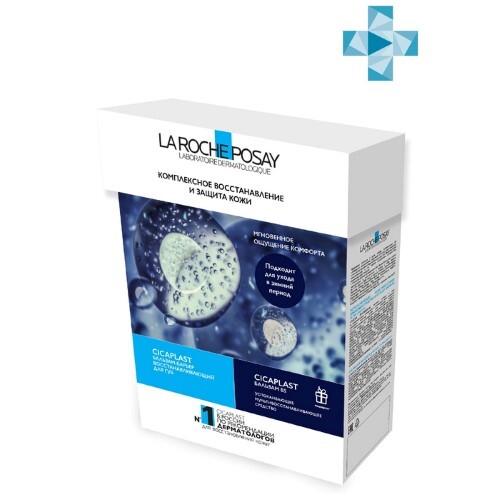 Купить LA ROCHE-POSAY CICAPLAST BAUME B5 УСПОКАИВАЮЩЕЕ МУЛЬТИВОССТАНАВАЮЩЕЕ СРЕДСТВО 15МЛ+CICAPLAST БАЛЬЗАМ-БАРЬЕР ДЛЯ ГУБ 7,5МЛ/НАБОР цена