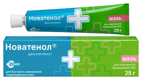 Купить Новатенол 5% мазь для наружного применения 25 гр цена