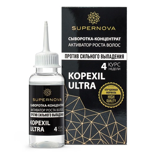 Supernova сыворотка-концентрат активатор роста волос kopexil ultra 30 мл