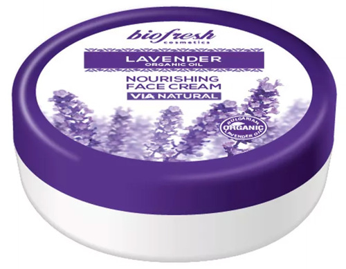 Biofresh lavender organic oil крем для лица питательный 100 мл