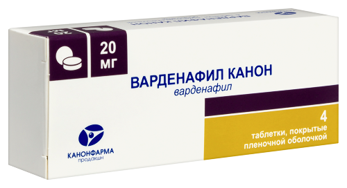 ВАРДЕНАФИЛ КАНОН
