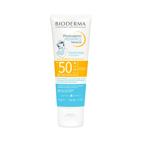 Bioderma photoderm крем для лица и тела солнцезащитный детский spf50+ 50 гр