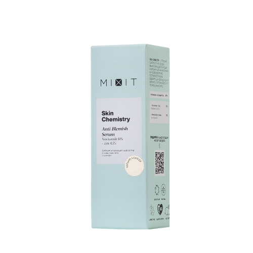 Mixit skin chemistry сыворотка с ниацинамидом и цинком себорегулирующая 30 мл